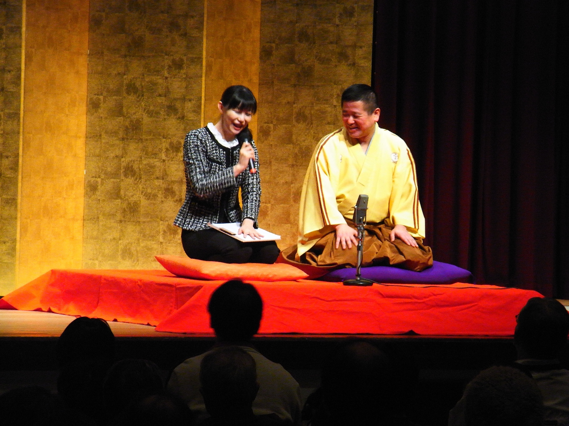第４回新選 流山寄席開催 三遊亭白鳥 任侠流山動物園 センター便り